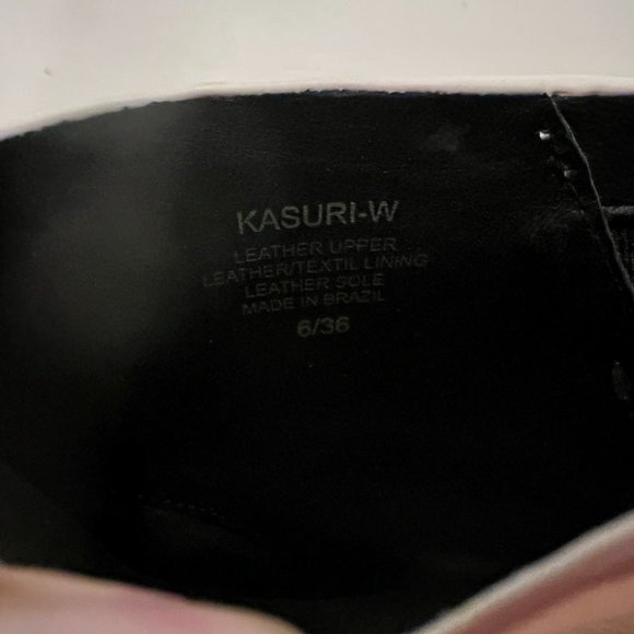 Mercedes Castillo Kasuri Pointy Toe Booties Ankle Boots Ivory Size 6 / 36 - Picture 8 of 8